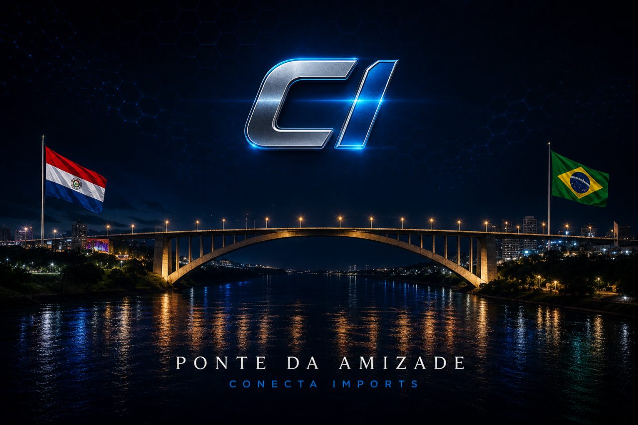Ponte da Amizade, conectando Paraguai e Brasil. Conecta Imports
