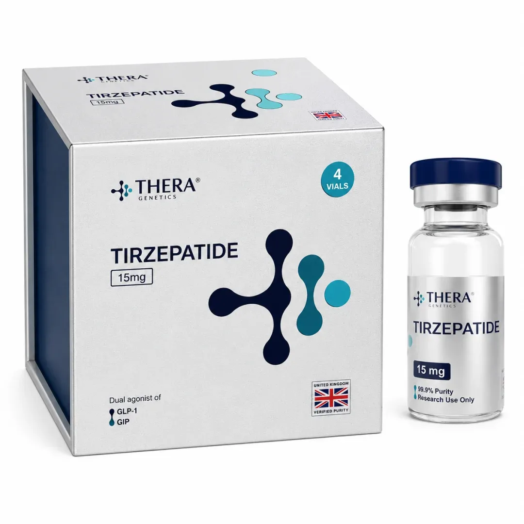 THERA GENETICS TIRZEPATIDE 15MG – 04 VIALS Thera