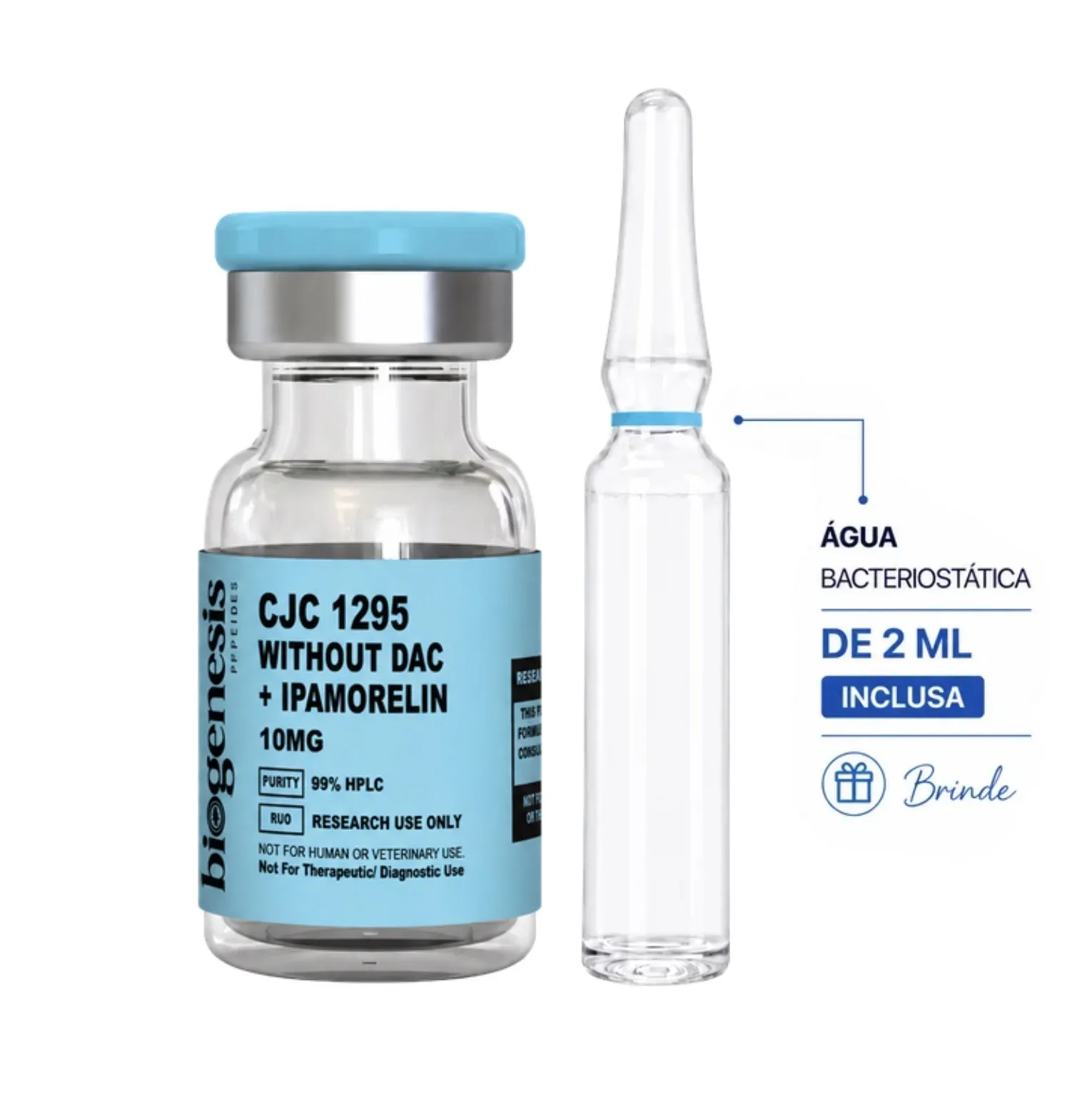 CJC 1295 WITHOUT DAC + IPAMORELIN 10MG