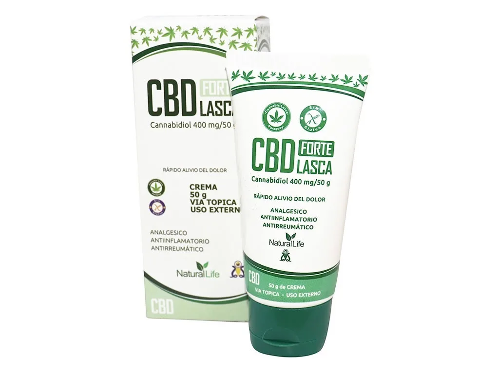 Canabidiol Lasca Creme — 400 mg — 50 g