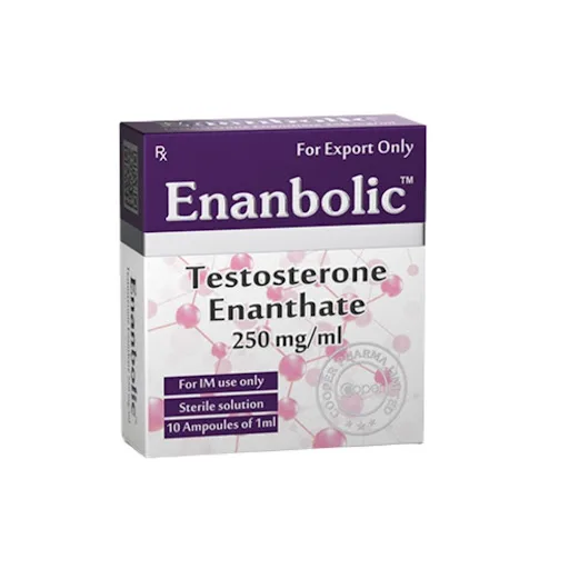 Enanbolic 250Mg 10Ampollas Enantato De Testosterona Cooper Pharma