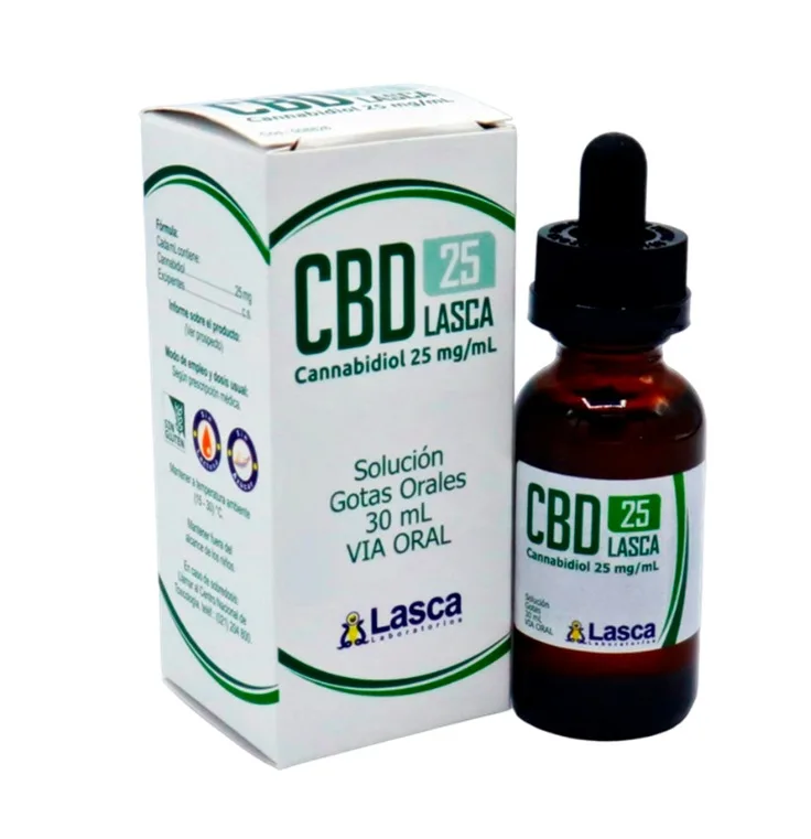 Canabidiol Lasca — 25 mg/mL — 30 mL